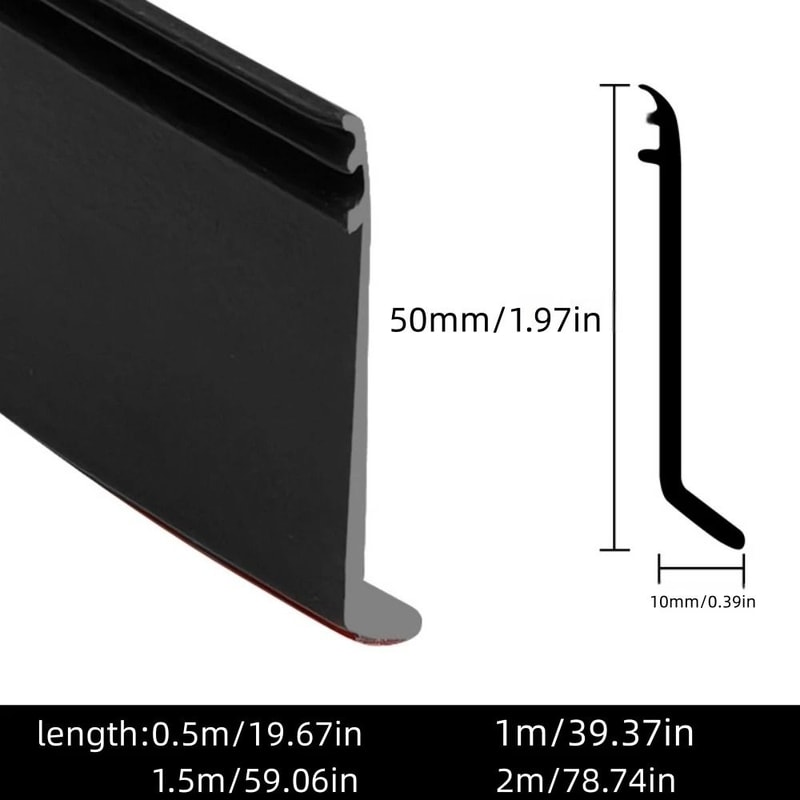 Window Water Blocking Bar Waterproof Sealing Strip 1