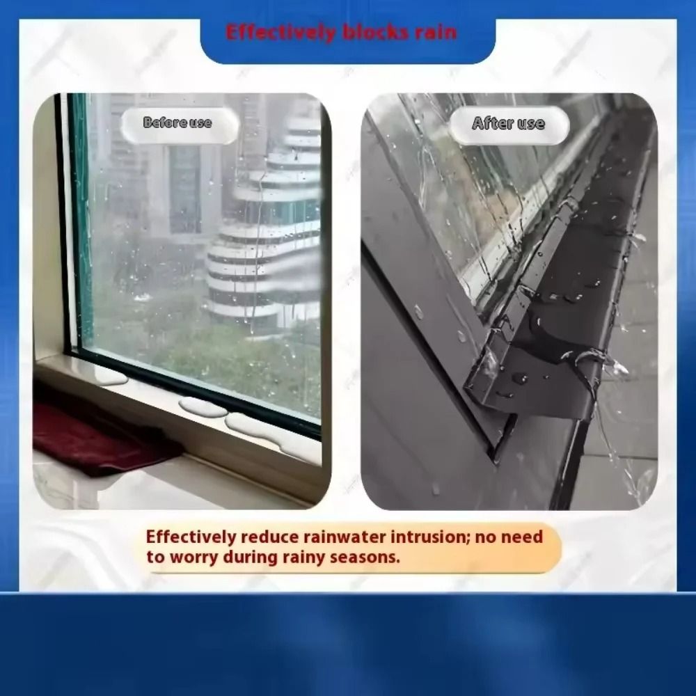 Window Water Blocking Bar Waterproof Sealing Strip 4