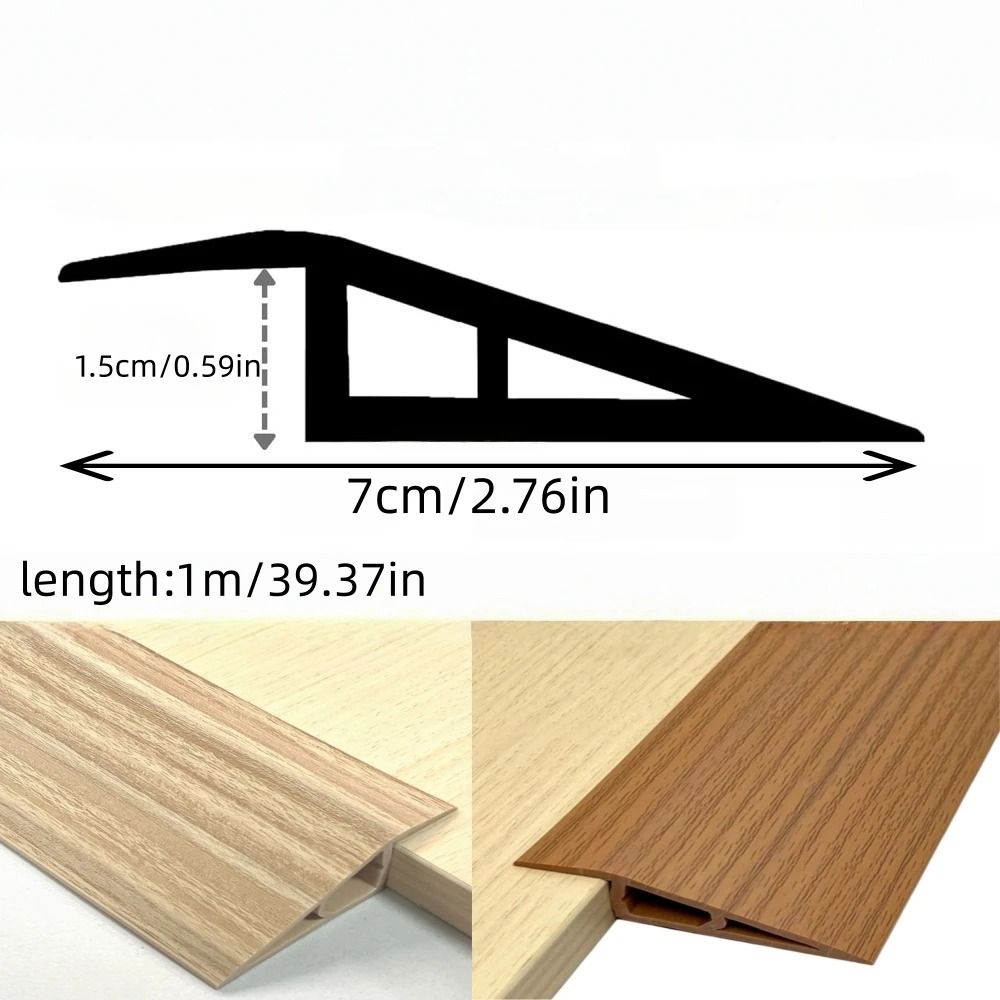 PVC Floor Transition Strip Door Threshold Ramp Edge Trim 1