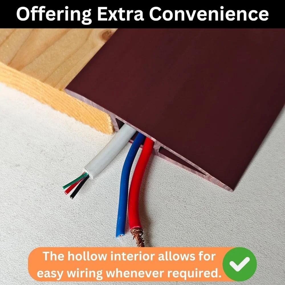 PVC Floor Transition Strip Door Threshold Ramp Edge Trim 3