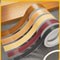 Wood Grain PVC Edge Banding Strip Heat Resistant Waterproof 3