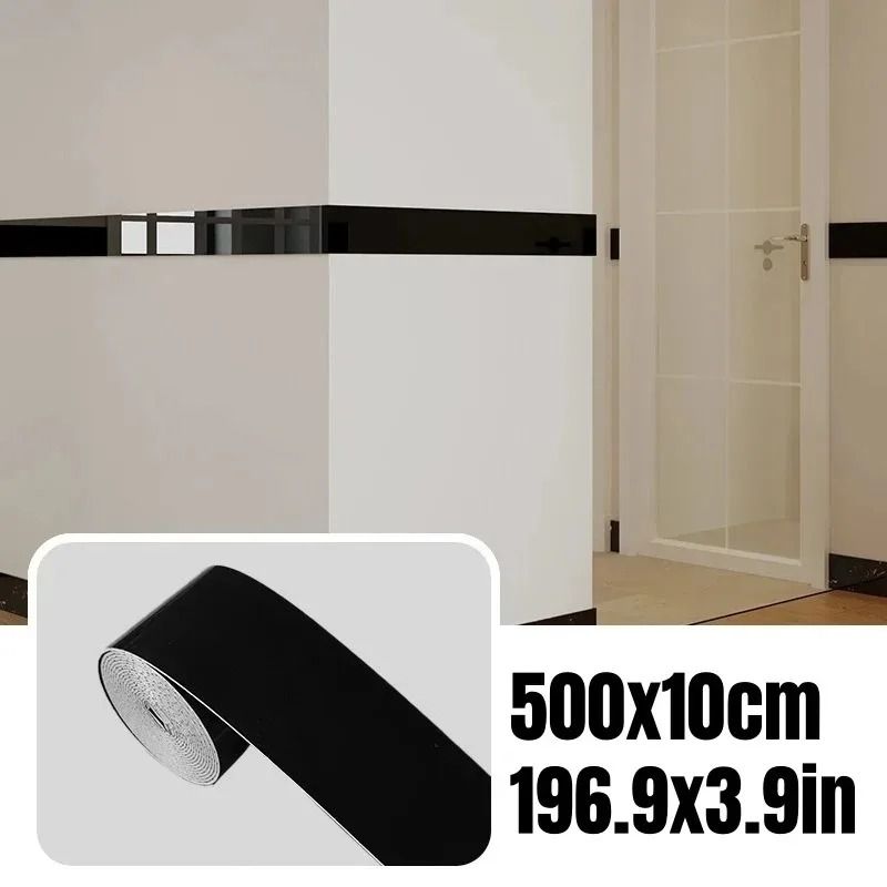 Flexible Self Adhesive Foam Skirting Board Wall Trim 1
