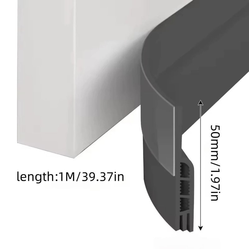Self Adhesive Door Draft Stopper Under Door Weather Strip 1