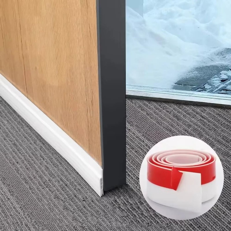 Self Adhesive Door Draft Stopper Under Door Weather Strip 3