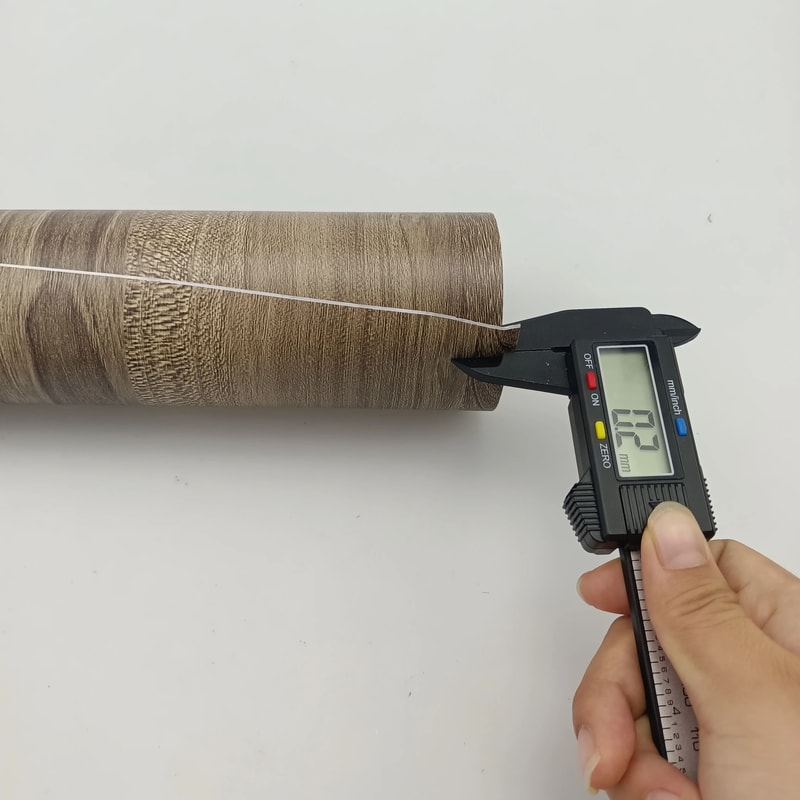 White Wood Grain PVC Door Frame Repair Sticker Trim 3