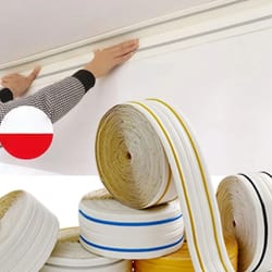 large self adhesive wall skirting ceiling trim sticker