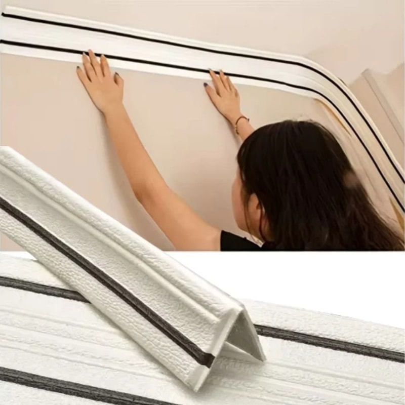 Large Self Adhesive Wall Skirting Ceiling Trim Sticker 7
