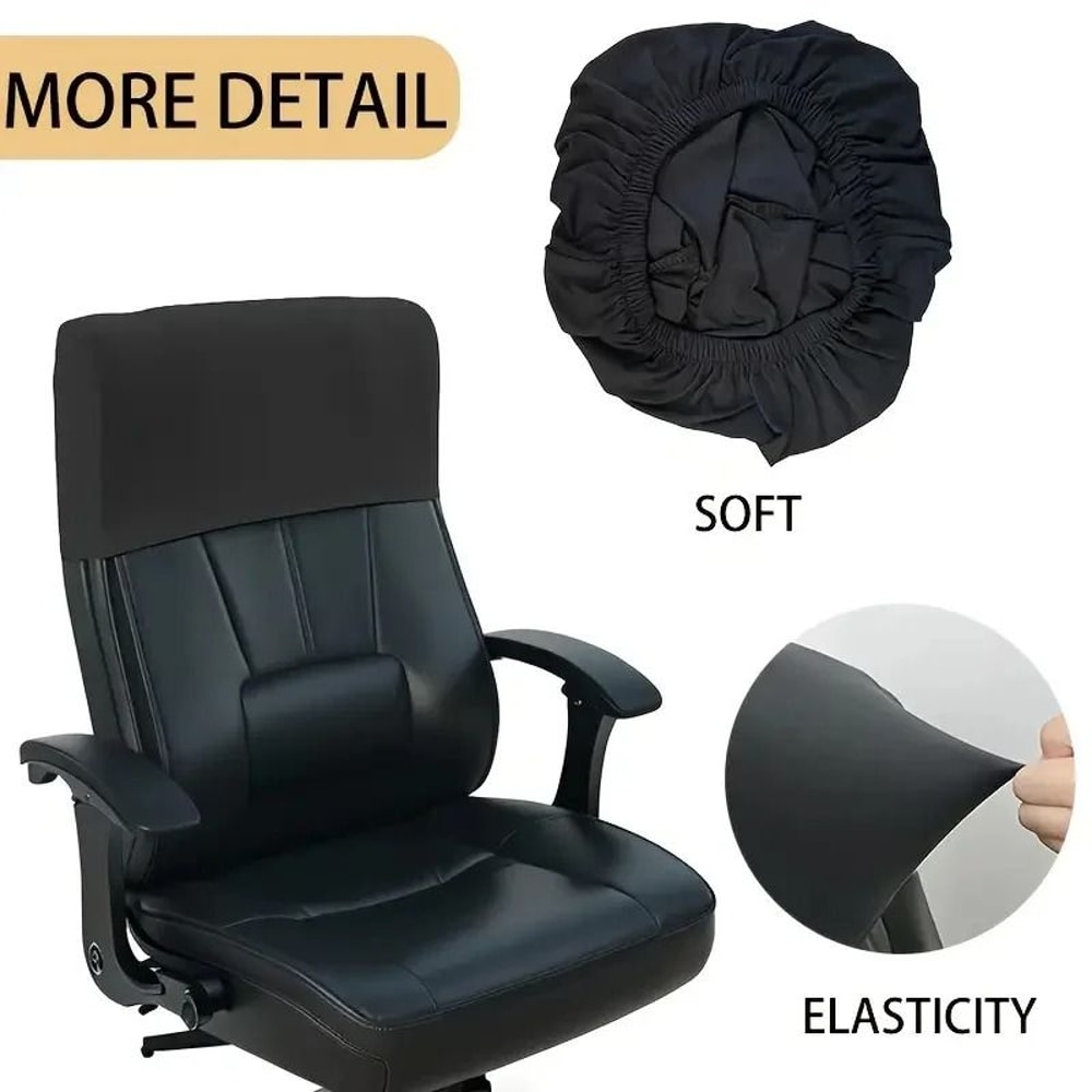 Elastic Chair Back Cover Dustproof Protective Office Chair Cover 3