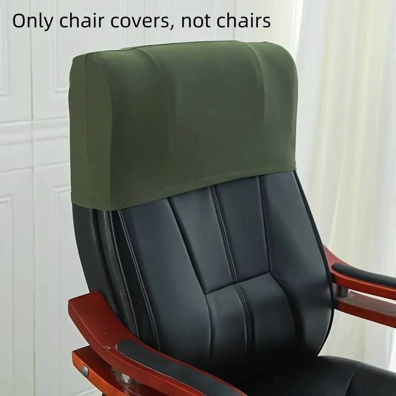 Elastic Chair Back Cover Dustproof Protective Office Chair Cover 10