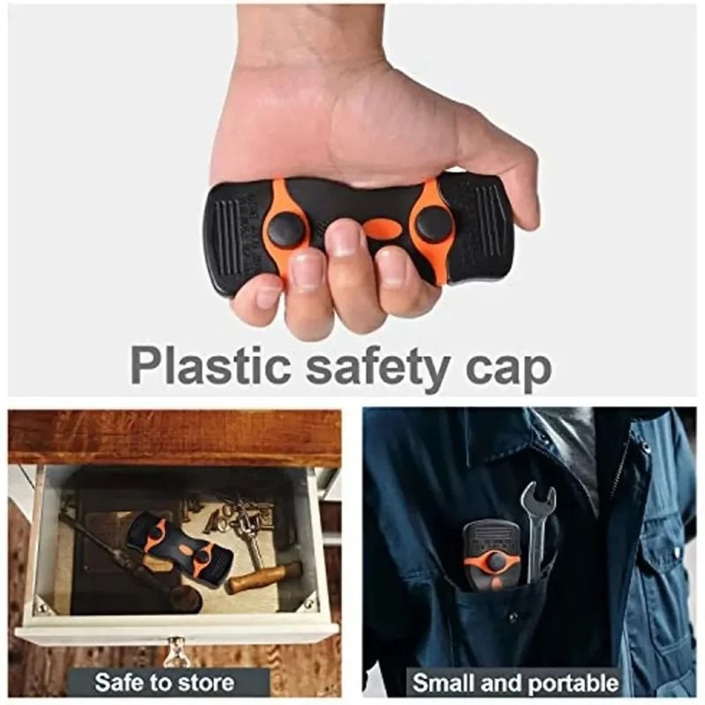 Razor Blade Scraper Tool With Replaceable Blades For Glass And Surfaces 1