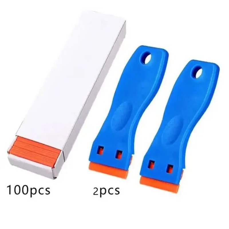 Razor Blade Scraper Tool With Replaceable Blades For Glass And Surfaces 6