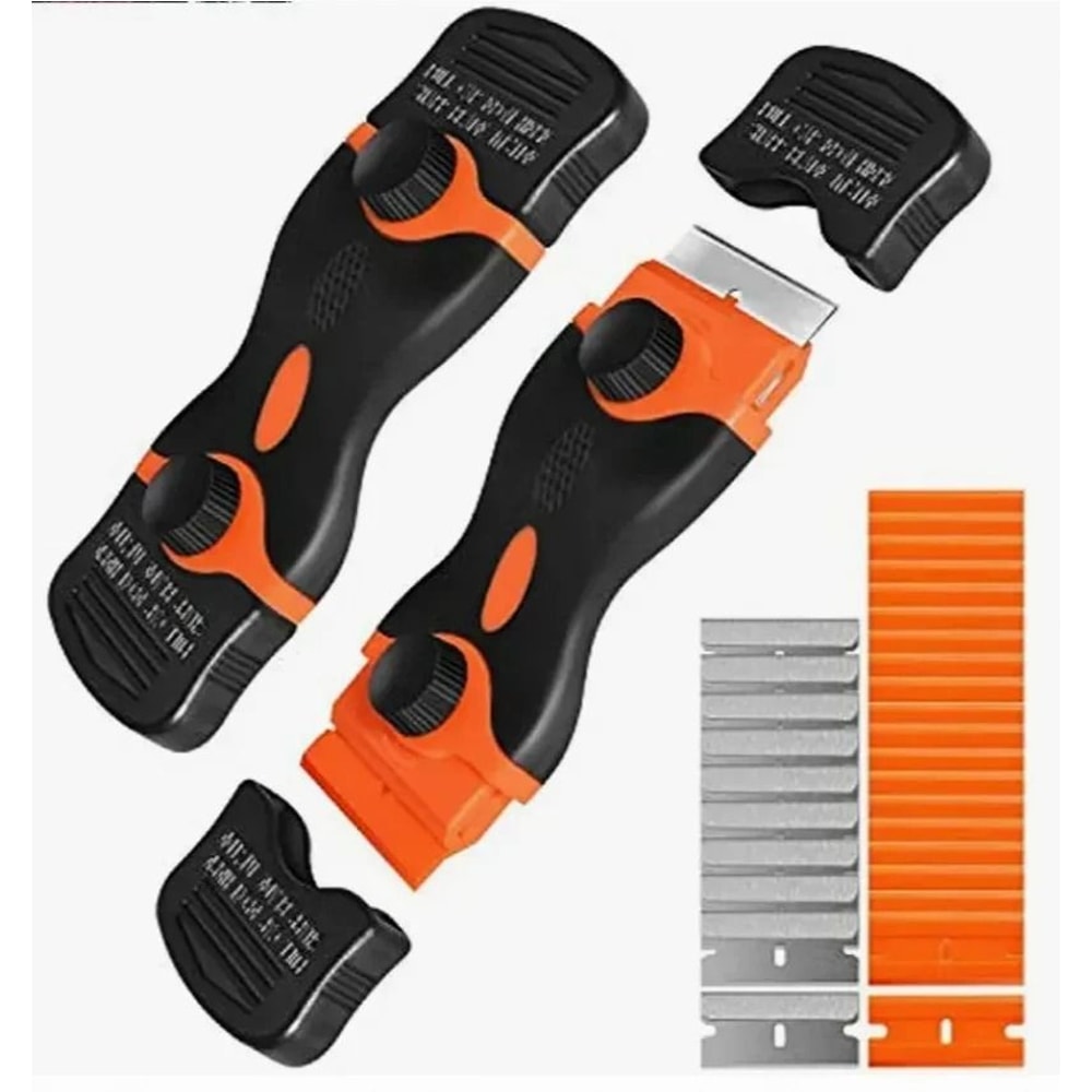 Razor Blade Scraper Tool With Replaceable Blades For Glass And Surfaces 7