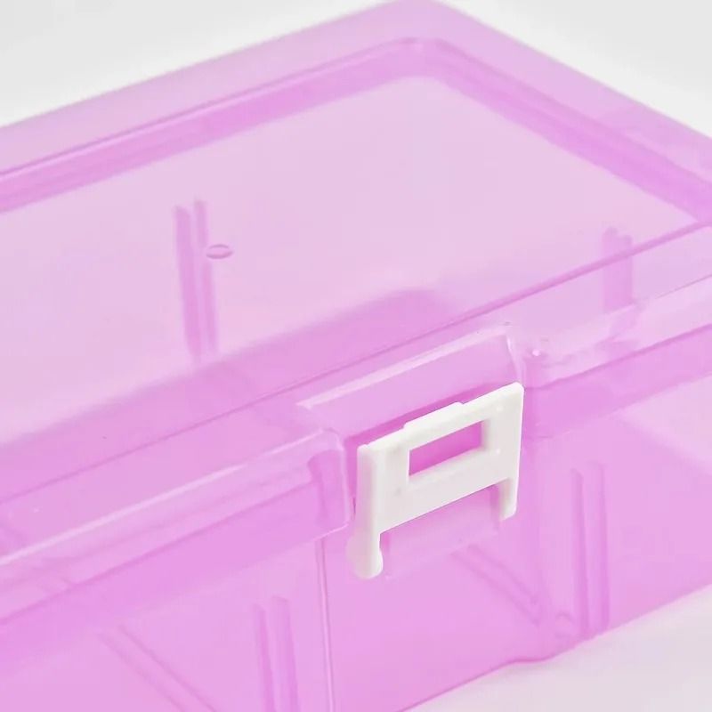 Transparent Plastic Storage Box For Jewelry Crafts And Small Accessories 3