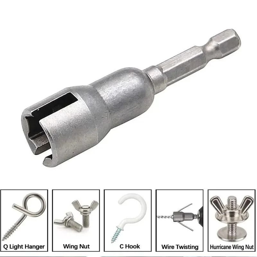 Butterfly Wing Nut Socket Wrench With 635mm Hex Shank 2