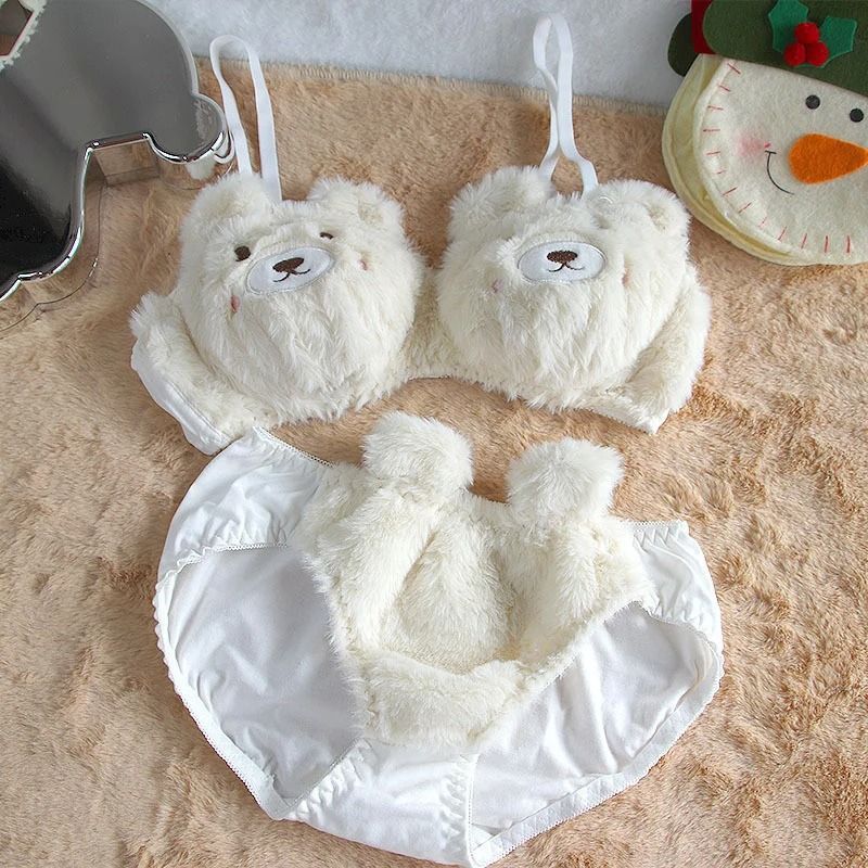Soft Cute Bear Japanese Style Lingerie Bra For Women 8