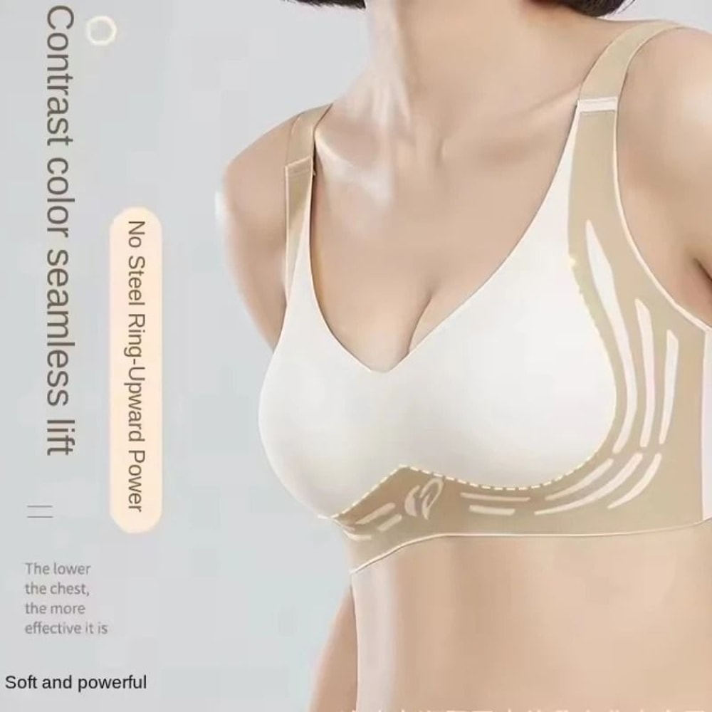 Plus Size Seamless Everyday Support Bra For Women 1