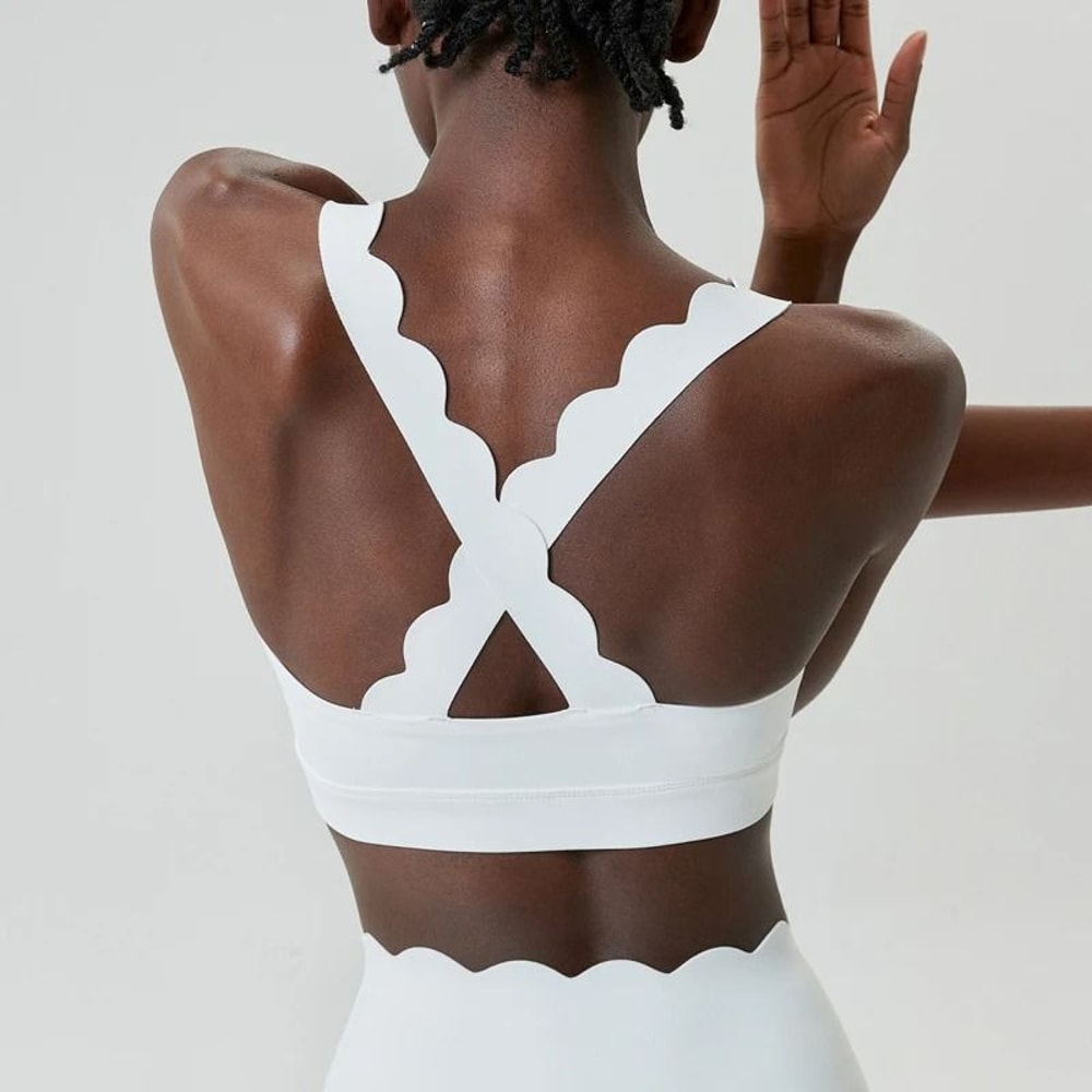 Buttery Soft Square Neck Fitness Yoga Bra For Women 1