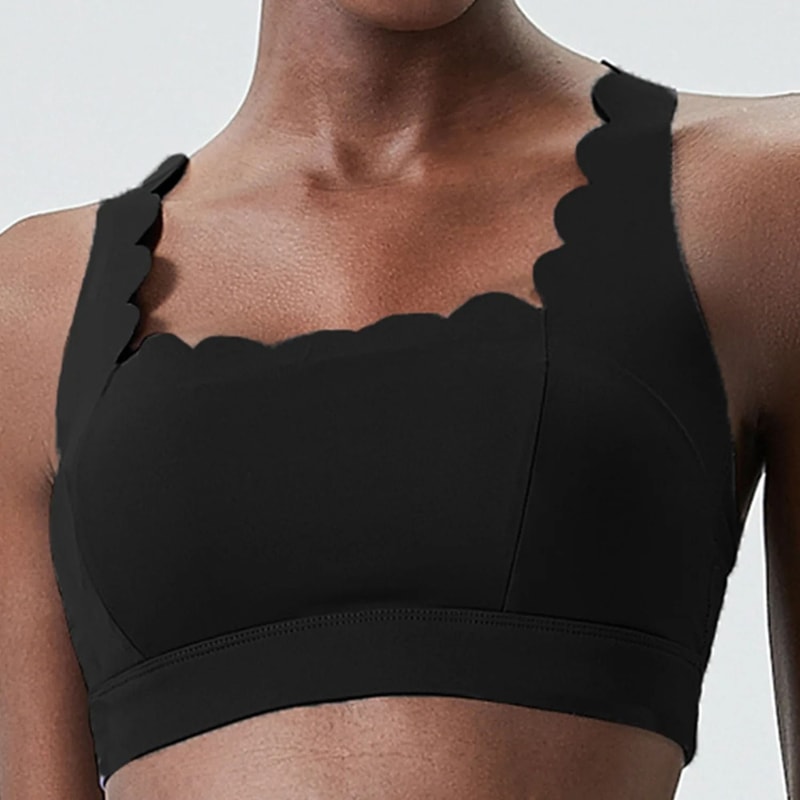 Buttery Soft Square Neck Fitness Yoga Bra For Women 6