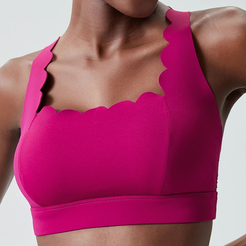 Buttery Soft Square Neck Fitness Yoga Bra For Women 7