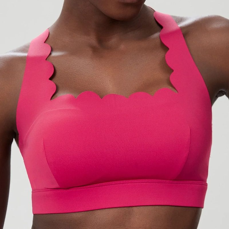 Buttery Soft Square Neck Fitness Yoga Bra For Women 14