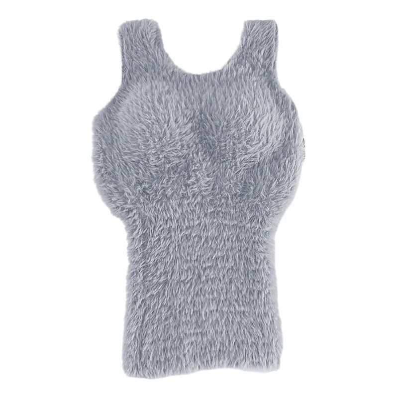 Plush Warm Fleece Camisole Bra Top For Women 12