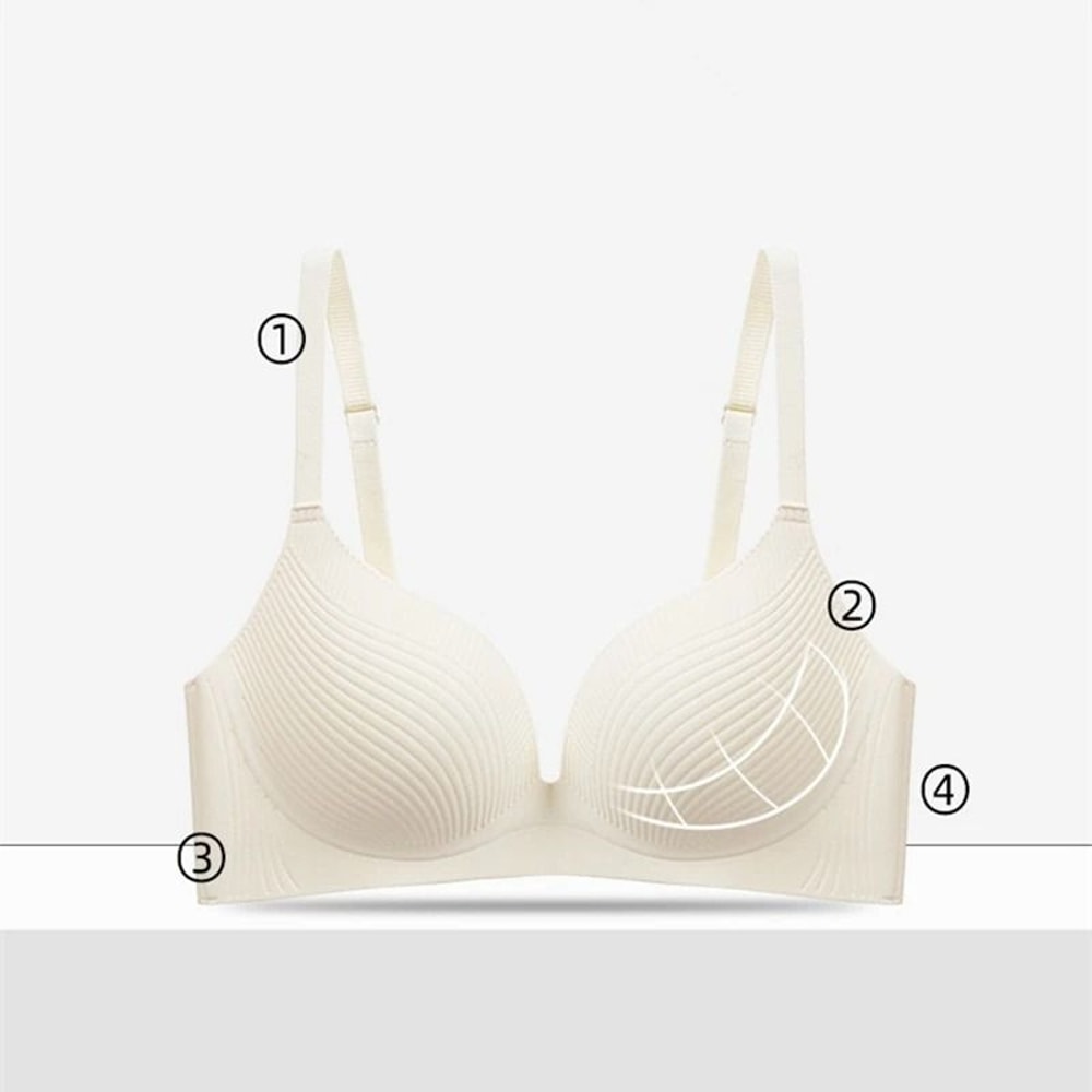 Shell Seamless Comfort Bra Without Underwire For Women 2