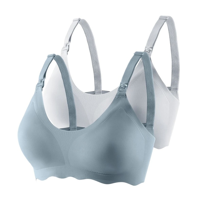 Comfortable Breathable Ultra Thin Nursing Bra Set For Pregnant Women 7