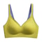 Contrast Color Gradient Seamless Push Up Bra Without Underwire For Women 10
