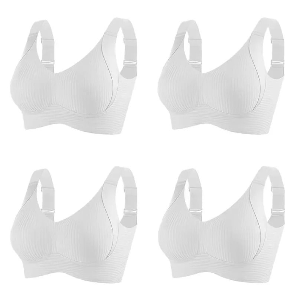 Wireless Seamless Push Up Bralette Set For Women Large Size 11