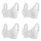 Wireless Seamless Push Up Bralette Set For Women Large Size 11