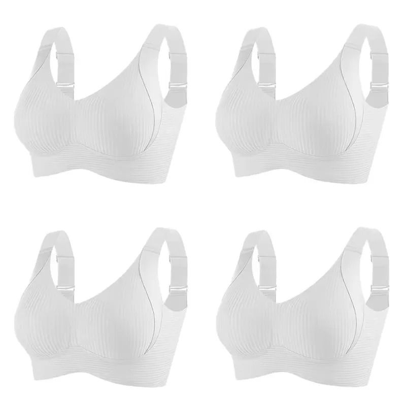 Wireless Seamless Push Up Bralette Set For Women Large Size 11