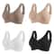 Wireless Seamless Push Up Bralette Set For Women Large Size 5