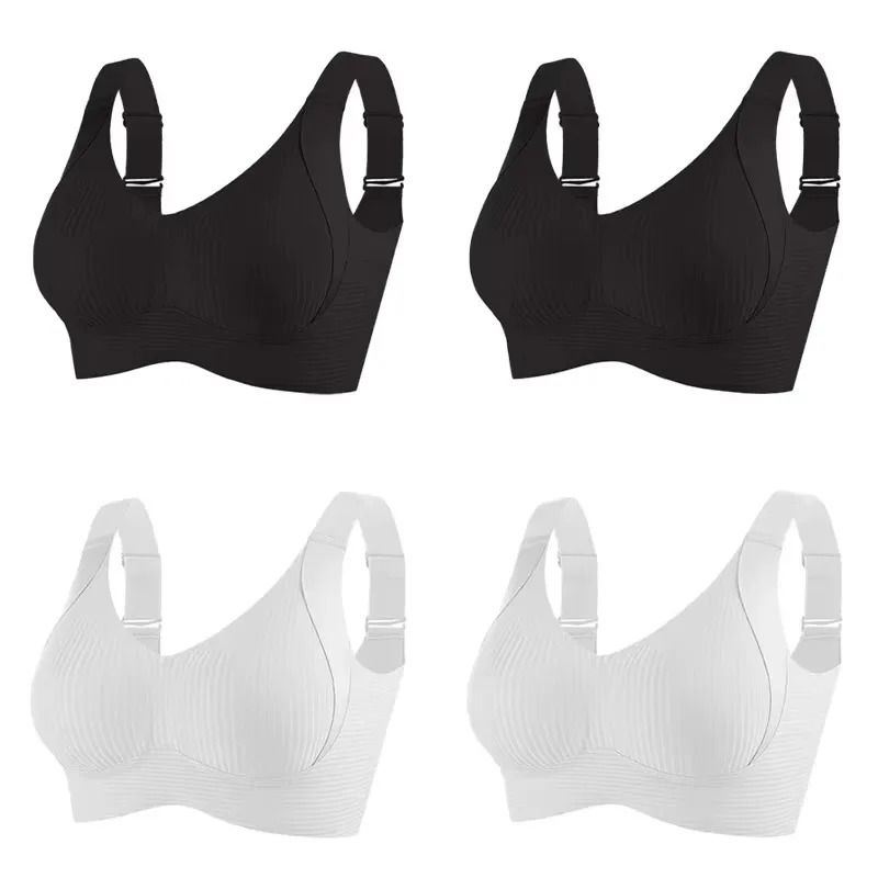 Wireless Seamless Push Up Bralette Set For Women Large Size 7