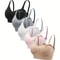 Plus Size Seamless Nursing Bra Set For Breastfeeding Women 6
