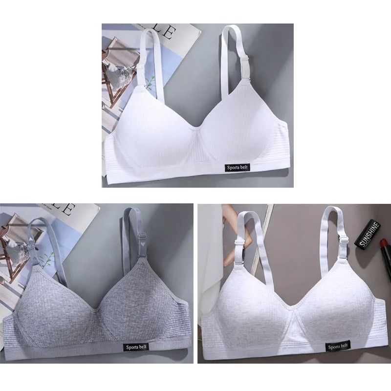 Seamless Wireless Push Up Bra Set For Girls And Women 11