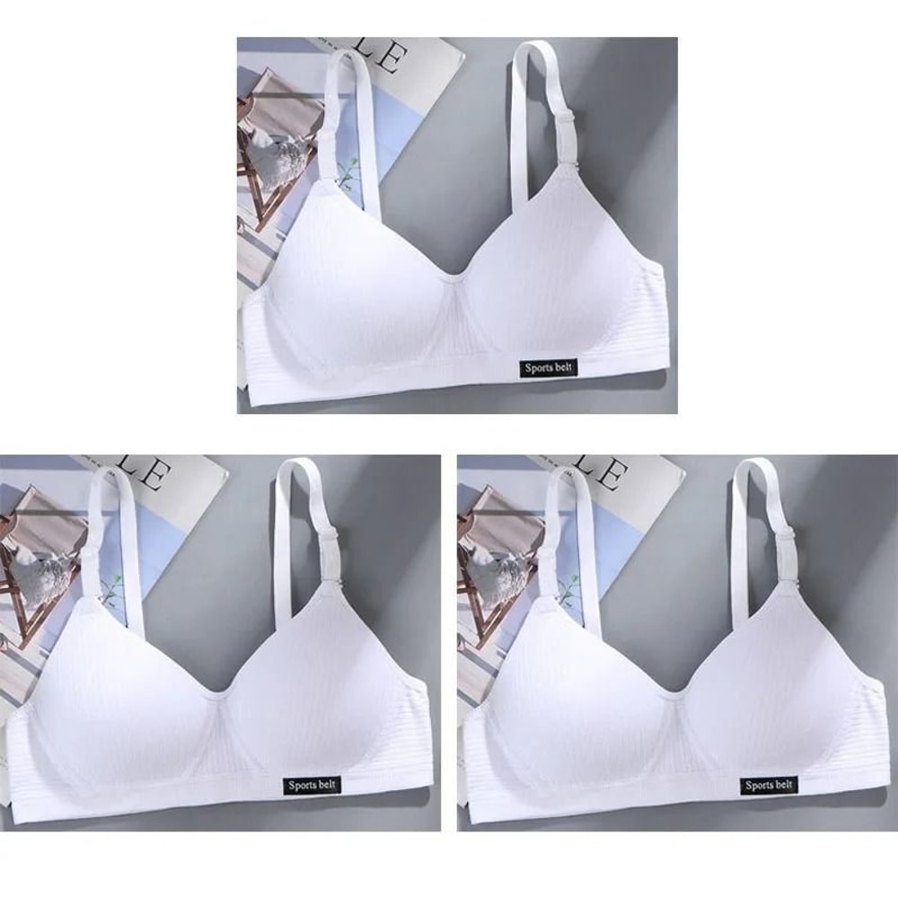 Seamless Wireless Push Up Bra Set For Girls And Women 6