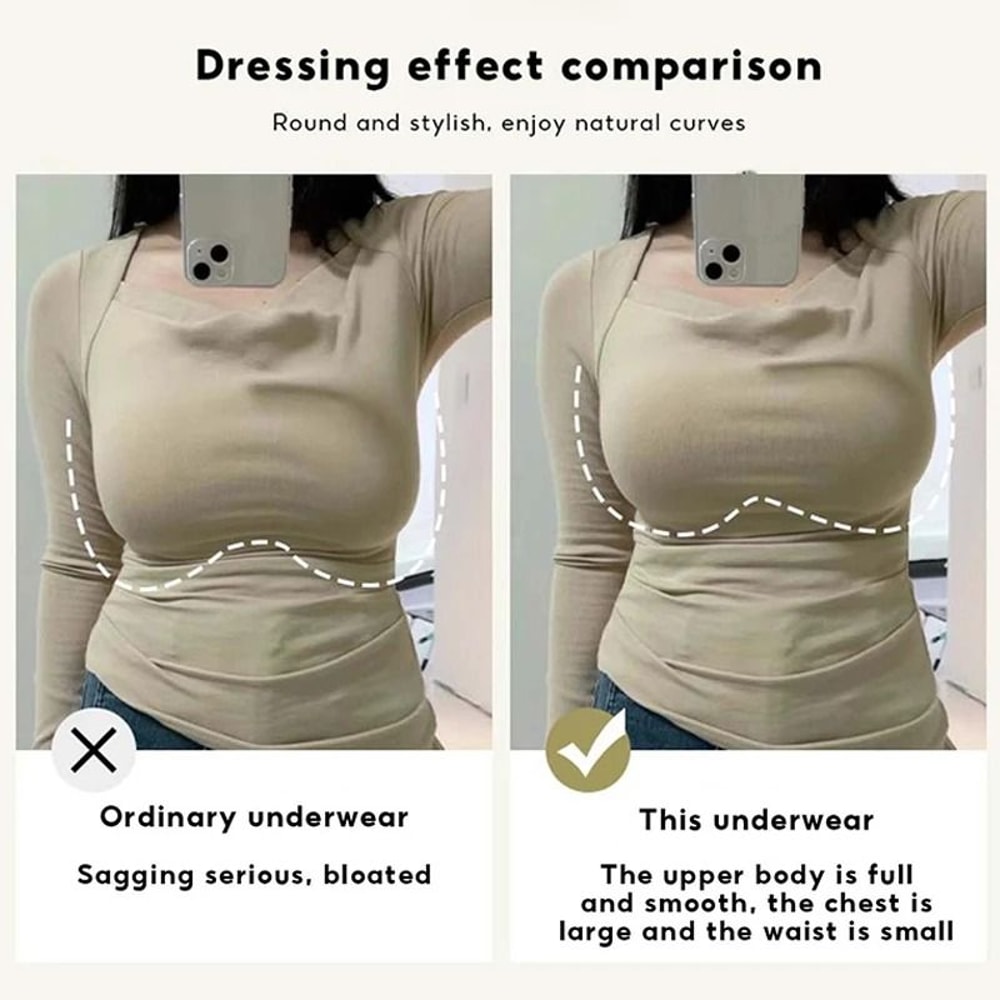 Seamless Wireless Push Up Bra Set For Women Large Size 3