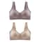 Seamless Wireless Push Up Bra Set For Women Large Size 6