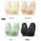 Front Buckle Soft Cotton Bra For Elderly Women No Underwire 17