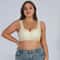 Front Buckle Soft Cotton Bra For Elderly Women No Underwire 18