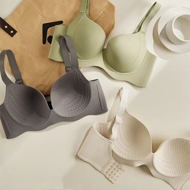 Large Size Wireless Strapless Bra For Women Breathable Anti Sagging Support 1