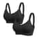 Wireless Front Open Maternity Nursing Bra Set For Comfortable Breastfeeding Support 0