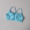 Womens Solid Color Cross Back Sports Bra With Chest Pad For Yoga Gym And Fitness 7