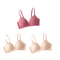 Seamless Non Wire Push Up Bras Set For Women With Glossy Comfort Fit 12