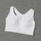 Front Zipper High Support Cross Back Sports Bra For Women 9