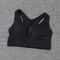 Front Zipper High Support Cross Back Sports Bra For Women 4