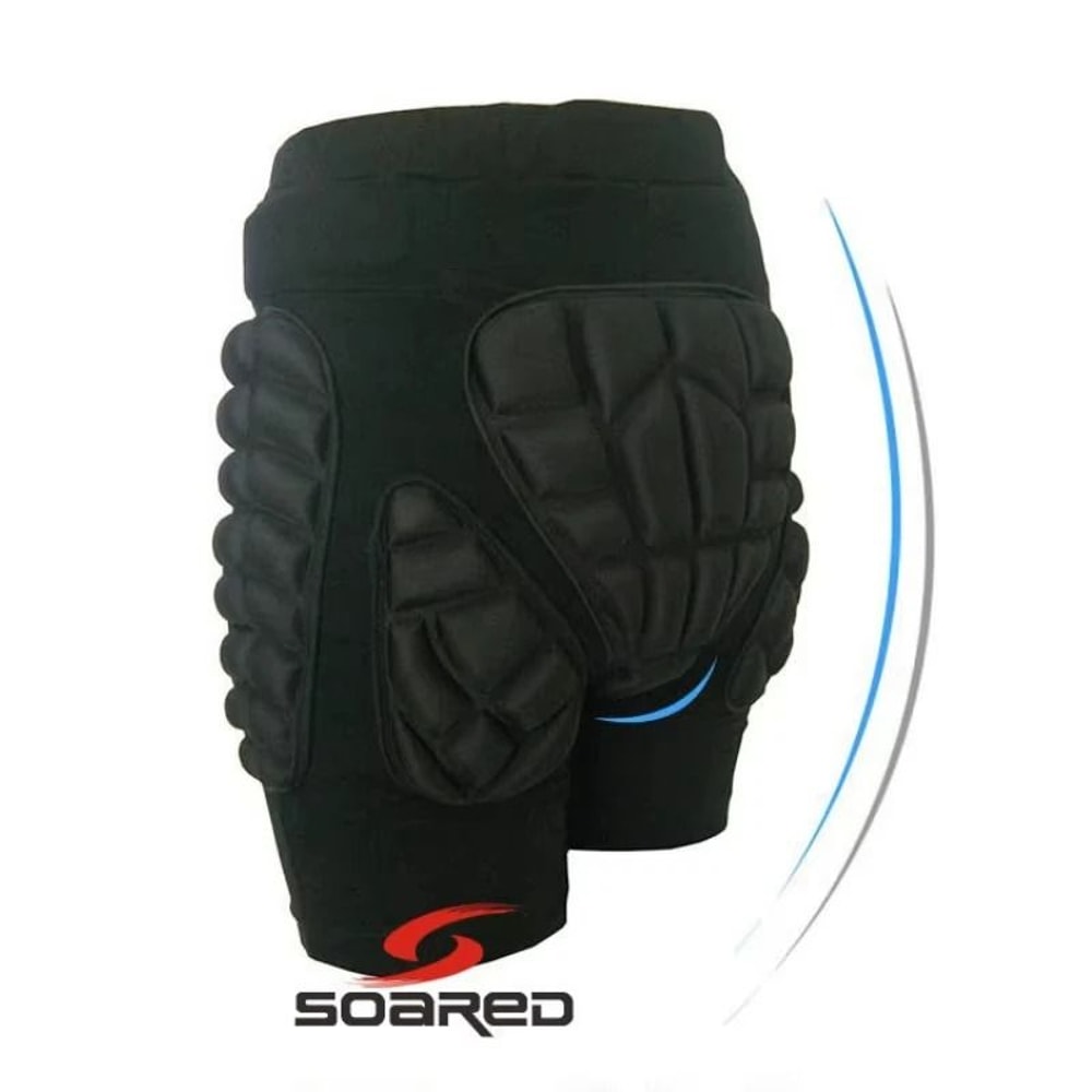 Protective Padded Hip Shorts For Skiing Snowboarding Skating And Impact Sports With Shock Absorptio 3