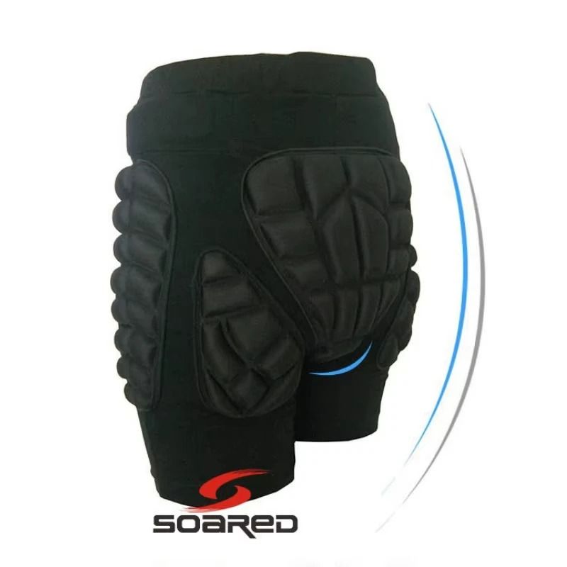 Protective Padded Hip Shorts For Skiing Snowboarding Skating And Impact Sports With Shock Absorptio 3