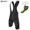 DAREVIE Men Cycling Bib Shorts With 3D Gel Pad For Long Distance Riding And Breathable Compression 0