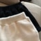Womens Faux Mink Plush High Waist Winter Shorts Korean Style Loose Wide Leg Casual Shorts 4